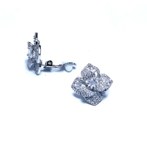 CLIPS DOPPIO FIORE ROMBO