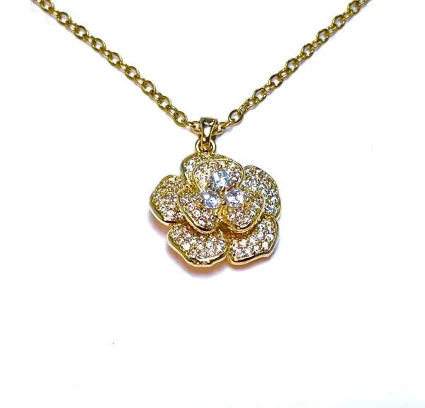 FIORE PAVE' GOLD